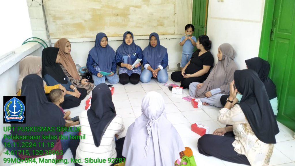 Implementasi Kelas Ibu Hamil dan Pemeriksaan Laboratorium Pada Ibu Hamil di Posyandu Ceria Desa Manajeng